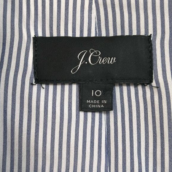 J Crew Women's Black Wool Blazer Career Office Professional Preppy Smart Size 10 - Picture 3 of 6
